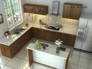 thiết kế phòng bếp đẹp đơn giản