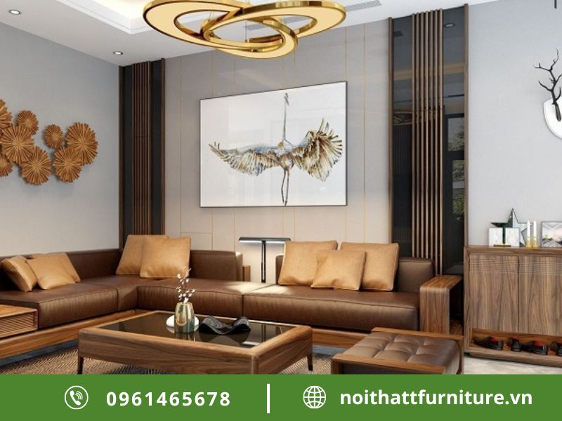 bố trí phong thủy phòng khách 